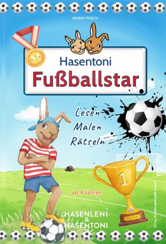 Buchcover: Hasentoni Fußballstar